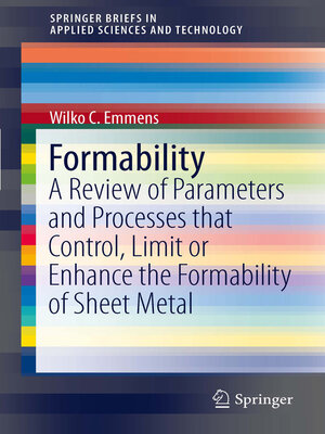 cover image of Formability
